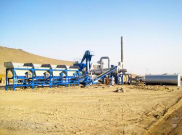 LTD-40 continuous drum mixing plant