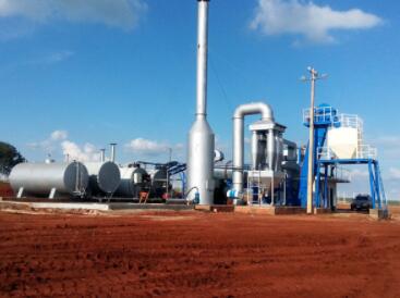 LTD-80 continuous hot mix plant