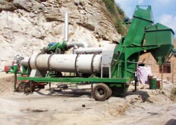 LTDY 20 mobile drum mixing plant