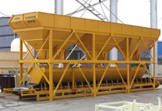 cold aggregate feed bin