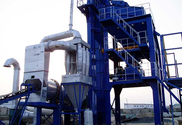 LB-1000 batch hot mix plant exporting to Saudi Arabia