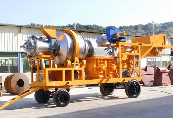 small mobile asphalt mix plant