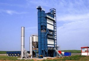 stationary asphalt mixing plant