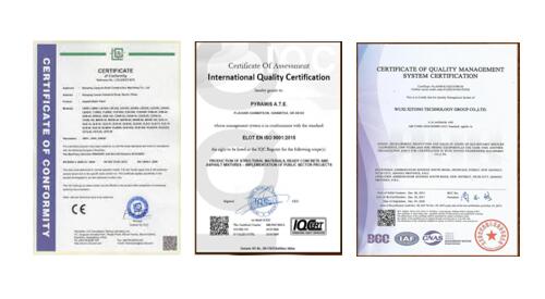 LUTON BV and CE certificates for asphalt plant