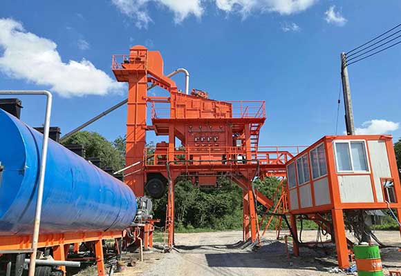  bitumen drum mixing plant to Philippines