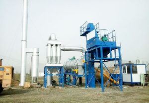 single drum asphalt mixing plant for sale