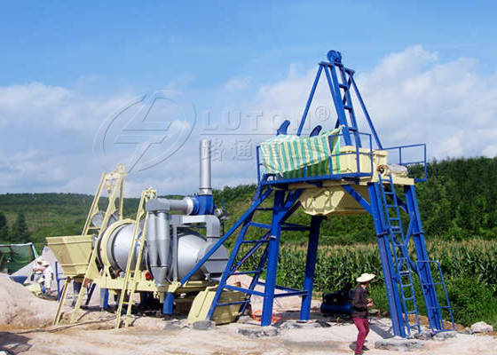 LBD20 mobile asphalt mixing plant