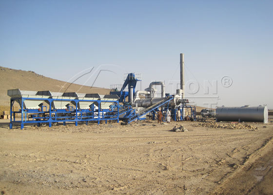 LBD80 mobile asphalt plant